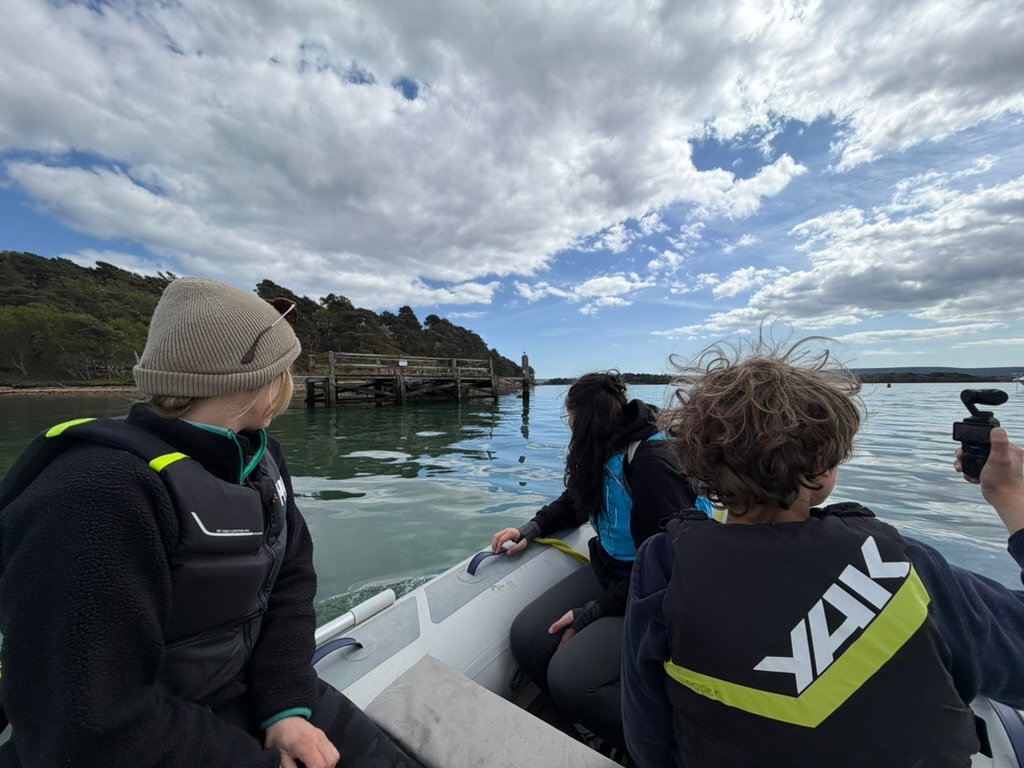 Arriving at Pottery Pier