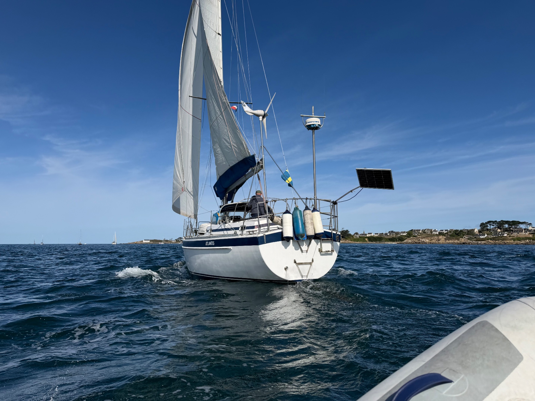 This boat picked a fight with the wrong Transpac